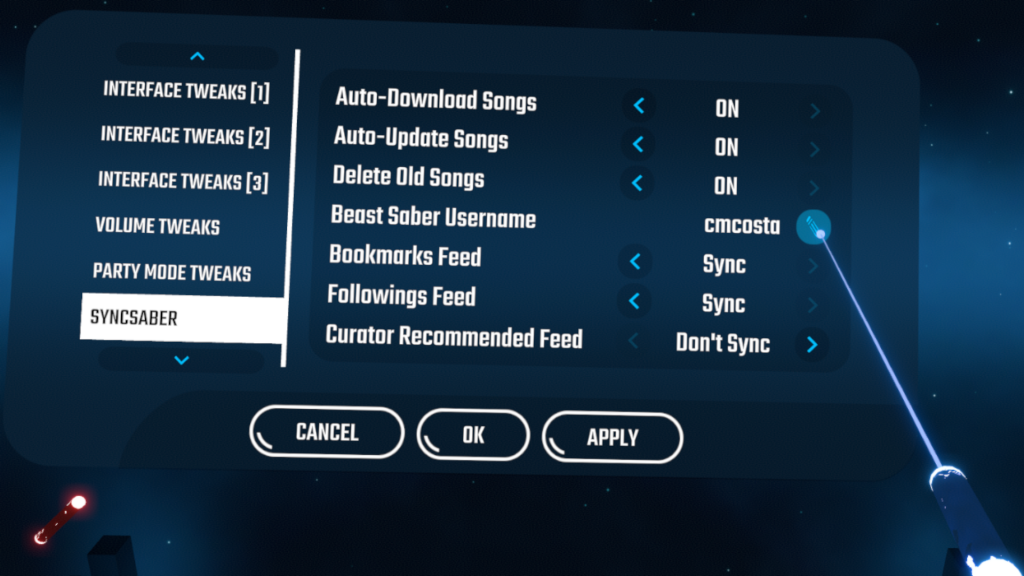 krybdyr Swipe hud How to Play Custom Songs in Beat Saber (Updated) — techtipsVR