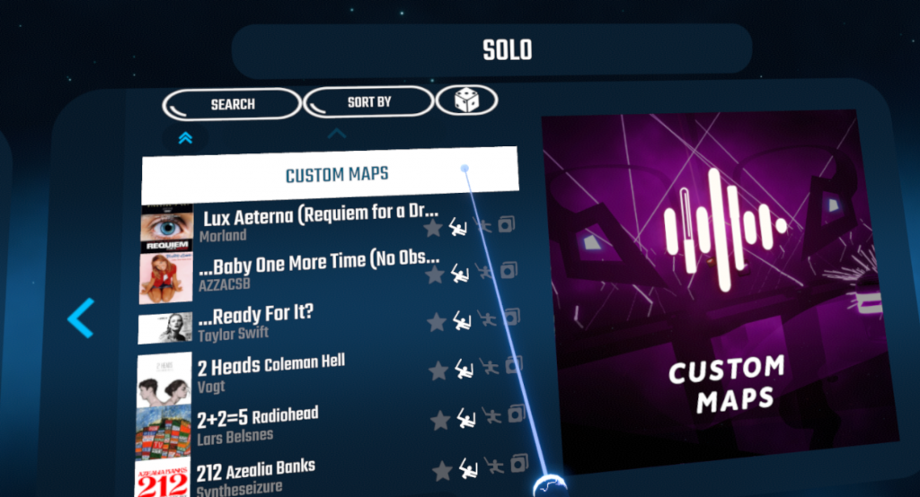 Beat Saber Custom Songs Folder